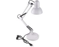 Светильник настольный DL-3 60W белый основание+струбцина