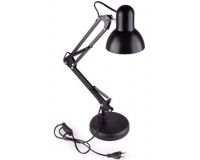 Светильник настольный DL-3 60W черный основание+струбцина