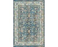 Ковер 80*150см MAVRIKA 7014A NAVY/ORANGE