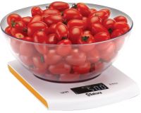 Весы кухонные 7кг электронные SAKURA SA-6068A бел/оранж