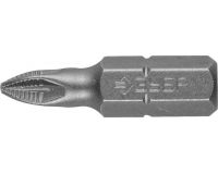 Бита крестовая PZ №1 25мм Е1/4