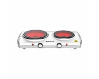 Плита инфракрасная 2 конфорки SA-7168S 1200/900 Вт
