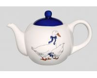 Чайник заварочный керамика 950мл Гуси