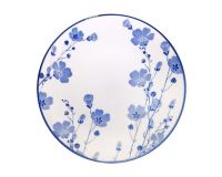 Тарелка 200мм мелкая Синяя вуаль