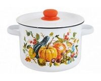 Кастрюля эм. 1,5л цилиндр Осень Appetite