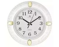 Часы настенные 24*24 Atlantis 689 white