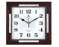 Часы настенные 23*23 Atlantis 697 brown