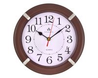 Часы настенные 24*24 Atlantis TLD-6049 brown