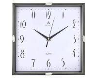Часы настенные 29,5*29,5 Atlantis TLD-6176 gray