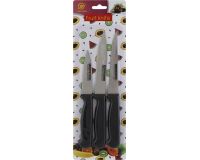 Ножи н-р 3 предметов нерж.сталь (2* 11см, 7,5 см, для овощей)