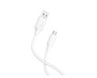 Кабель USB microUSB 1м VIXION PRO белый 3.5A быстрая зарядка