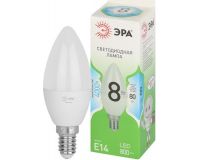 Лампа светодиодная 8.0W/220В Е14 4000К GREEN LINE свеча