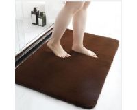 Коврик для ванной 50*80см коричневый HOZBAT