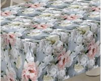 Клеенка cтоловая 137 см*20 м на тканевой основе с ПВХ 
