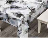 Клеенка cтоловая 137 см*20 м на тканевой основе с ПВХ 