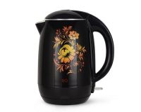 Чайник BQ-KT1702P 1.8л 2,2кВт черный-цветы