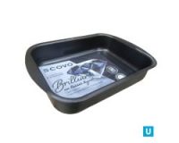 Противень 290*200*50мм Scovo BRILLIANT антипригарное покрытие