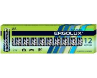 Батарейка LR6 ERGOLUX Alkaline BL-12 цена за упаковку 12 шт