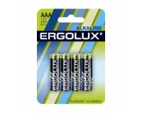 Батарейка LR03 ERGOLUX Alkaline BL-4 цена за упаковку 4 шт
