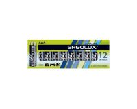 Батарейка LR03 ERGOLUX Alkaline BL-12 цена за упаковку 12 шт