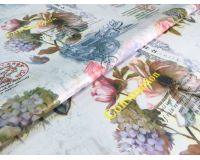 Клеенка столовая тканая основа PRINT 137см*20м