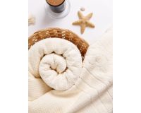 Полотенце махровое 50*85см жаккардовое Сахара