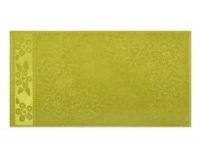 Полотенце махровое 70*130см жаккардовое оливковый