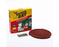 Спираль от комаров, мух, ос SuperBAT красные 10шт