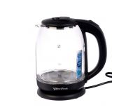 Чайник HP-2709SPBK 1.8 стеклянный с подсветкой