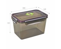 Контейнер герметичный 2.1л для СВЧ дымчатый VIOLET