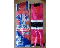 Мочалка для тела вязаная Шахтерская FITNESS