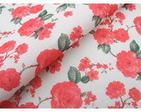 Клеенка cтоловая Палермо тканевая основа 140см*20м с PU покрытием