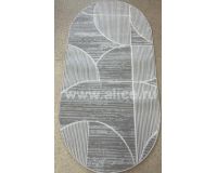 Ковер 80*150см BOMONTI NATUREL T235B GRAY-GRAY Овал KZ