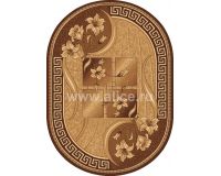 Палас 166*230см Oval Альба 17;23