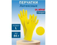 Перчатки рез. L Лайма Стандарт х/б напыление