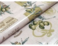 Клеенка столовая тканевая основа ГЛЯНЕЦ 1,37*20м ST2448-3