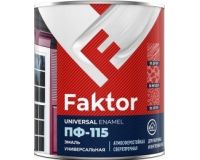 Эмаль ПФ-115 FAKTOR белая 1,9кг
