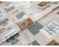 Клеенка столовая на тканевой основе ГЛЯНЕЦ 1,37*20м