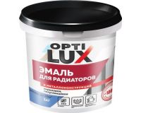 Эмаль белая 1кг для радиаторов акриловая OPTILUX