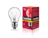 Лампа 75Вт/Е27 А55 шар прозрачный Camelion