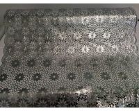 Салфетка в рулоне 50 см ажурная серебро FL-2944