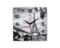 Часы настенные 25*25 см Эйфелева башня