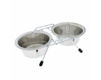 Миска для животных 2шт на подставке 2*850мл NUNBELL