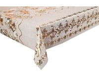 Клеенка cтоловая Жемчуг с принтом тканевая основа 137см*20м