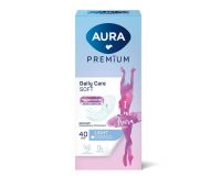 Прокладки женские AURA Premium ежедневные ультратонкие LIGT 40шт