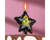 Свеча для торта цифра