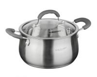 Кастрюля нержавеющая сталь 20*11,5см ВЕСТА
