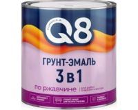 Грунт-эмаль 1,9кг серый по ржавчине 3 в 1FORMULA Q8