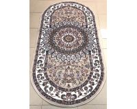 Ковер 80*150см ELEGANT W750B BEIGE-BEIGE Овал KZ