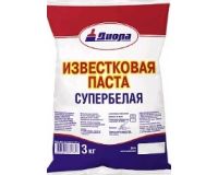 Известь гашеная отбеленная 3кг